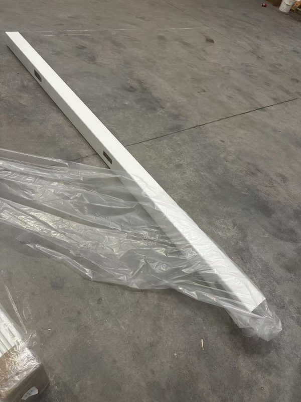 uYard PVC Post for Outdoor Privacy Screen Fence Panels