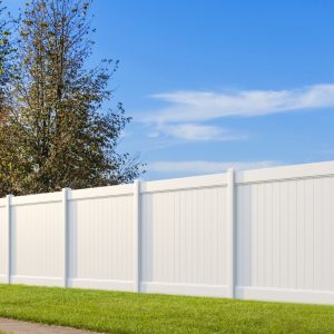 uYard 6'H x 6'W Full Close PVC Outdoor Privacy Screen Fence Panels