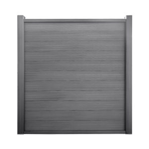 uYard Fence Indian Padauk WPC Wood Plastic Composite WPC Full Privacy Fence Panels for Outside,6ft(W) x 6ft(H) Outdoor Privacy Panels