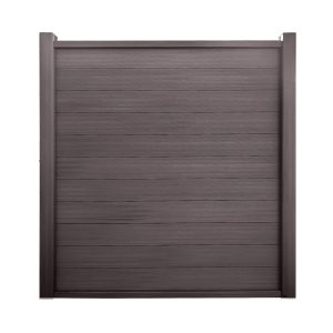 uYard Fence Red Wood WPC Wood Plastic Composite WPC Full Privacy Fence Panels for Outside,6ft(W) x 6ft(H) Outdoor Privacy Panels