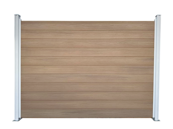 uFence By UyardFence WPC Composite Privacy fencing protects your privacy and security while better decorating your yard DIRTBROWN (WPC Fence 6ft Tall x 8ft Wide)