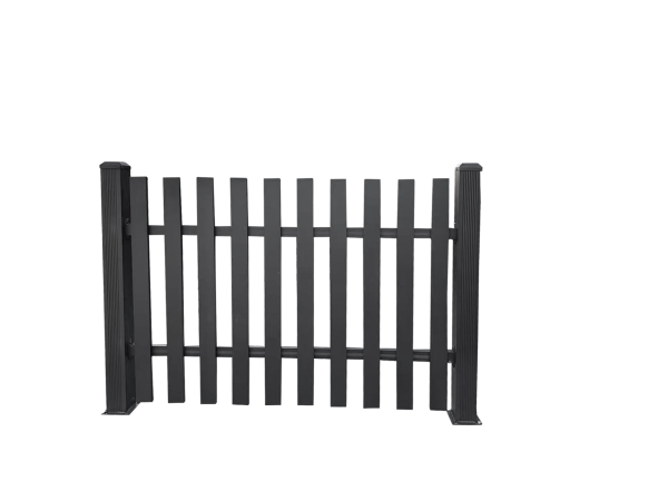 uFence Aluminum half-see-through fence Privacy fencing protects your privacy and security while better decorating your yard Grey 4ft x 6ft